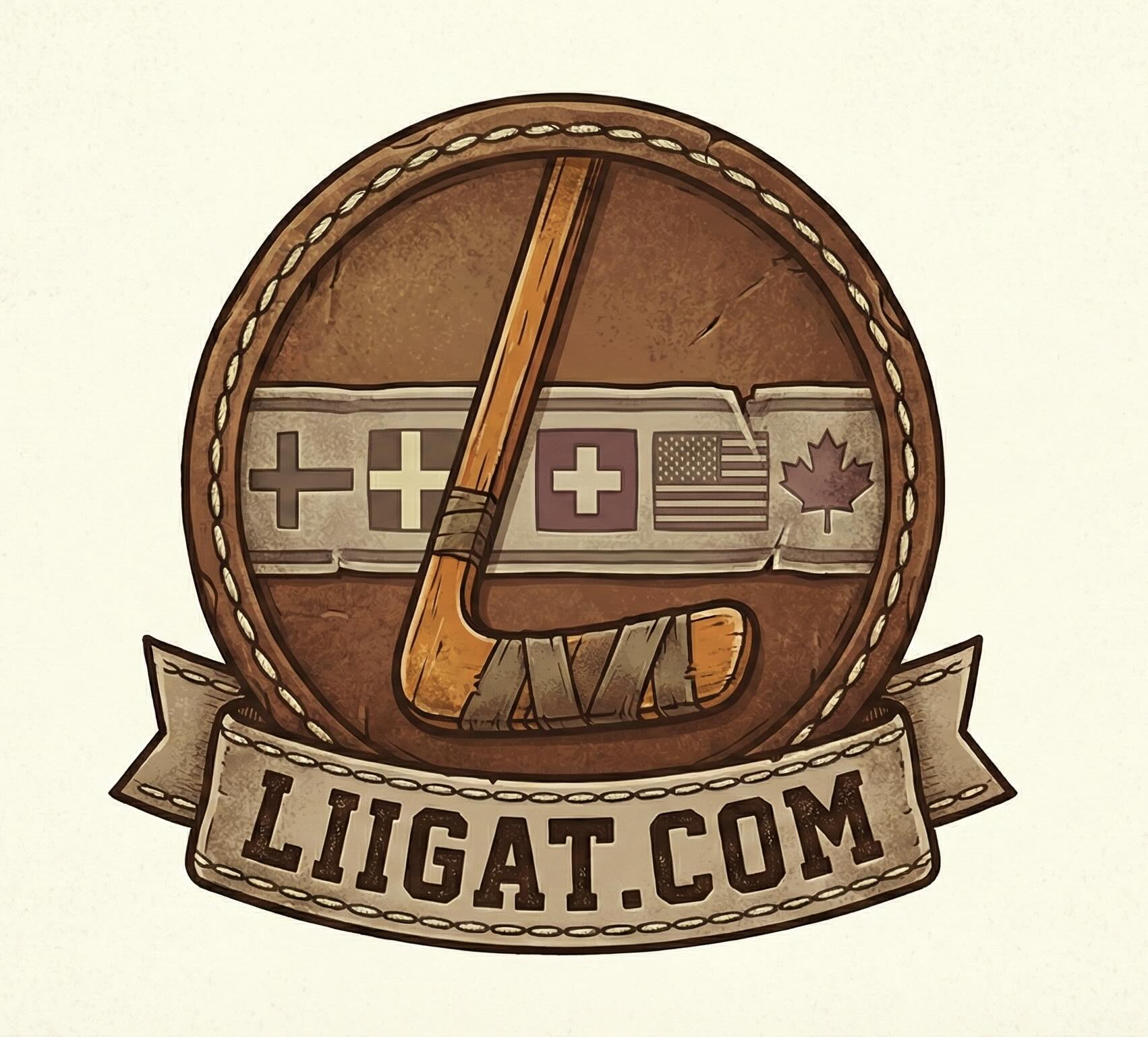 Liigat.com hockey badge